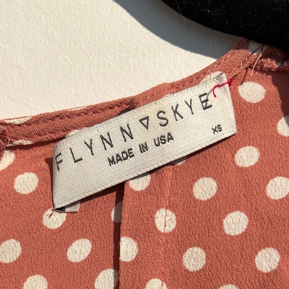 Flynn Skye polka dot pink mini dress - Picture 4 of 4
